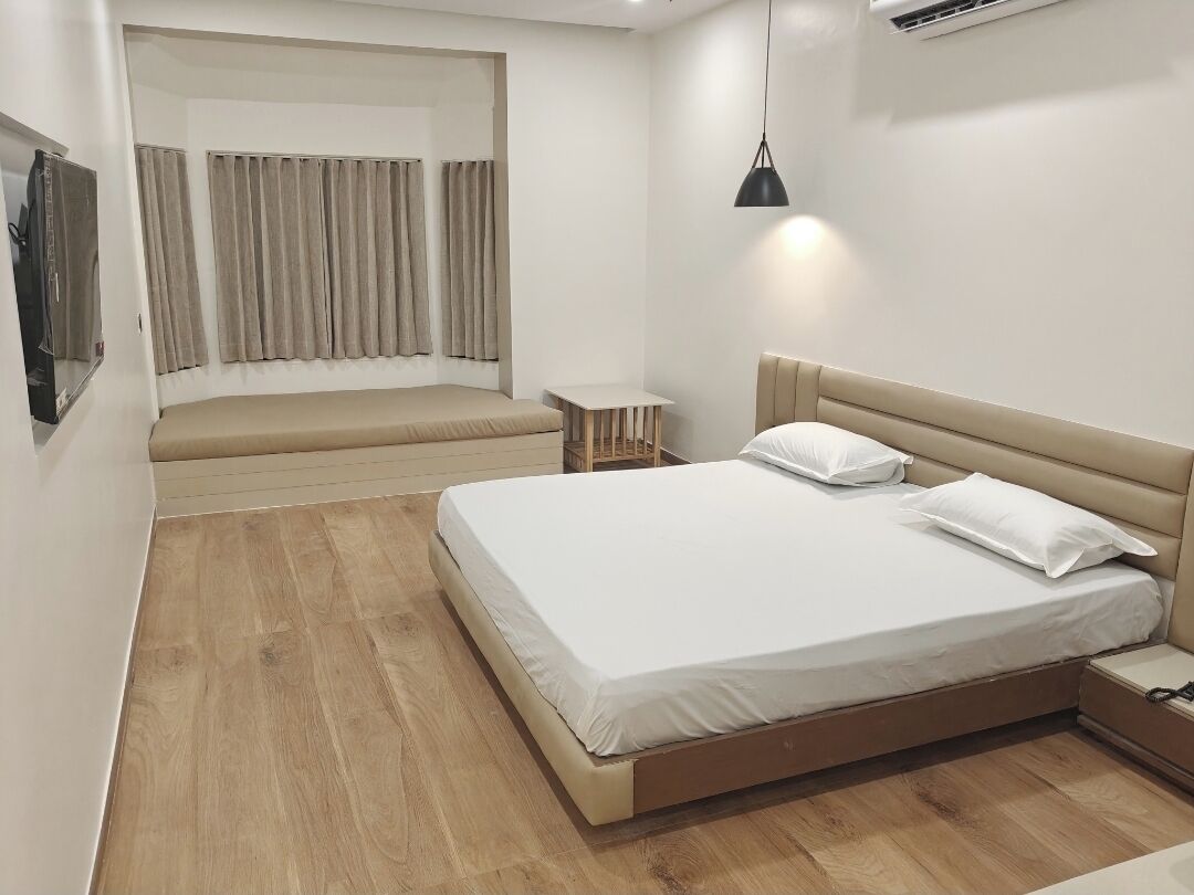Superior Double Room | Premium bedding, memory-foam beds, desk, laptop workspace