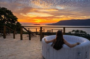 Terrace/patio - Pousada Mirante Ilhabela (Ilhabela)