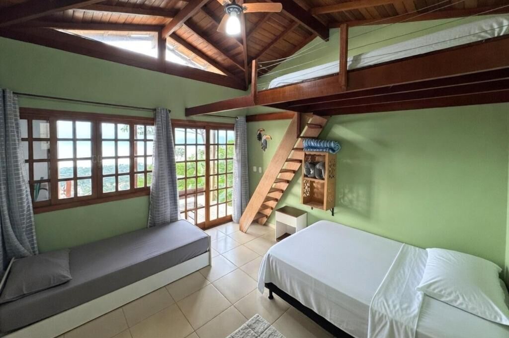 Chambre Quadruple Familiale, vue mer