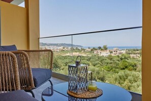 Deluxe Apartment, Garden View | Terrace/patio - ap boutique apartments (Zakynthos)