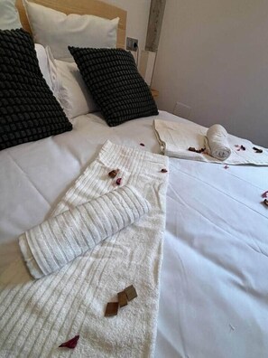 Iron/ironing board, WiFi, bed sheets - In Laredo, apt. with terrace 5 minutes walking distance to the beach (Laredo)