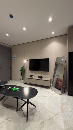 Departamento, 1 habitación, con acceso para personas discapacitadas, para fumadores | Sala de estar