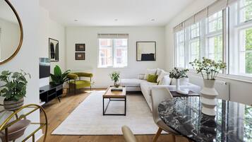 Departamento, patio | Área de sala de estar