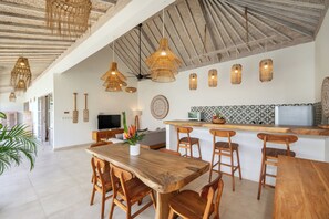 Dining - New Villa Misha Modern 2BR Pool with Tropical Garden Near Seminyak (Badung)