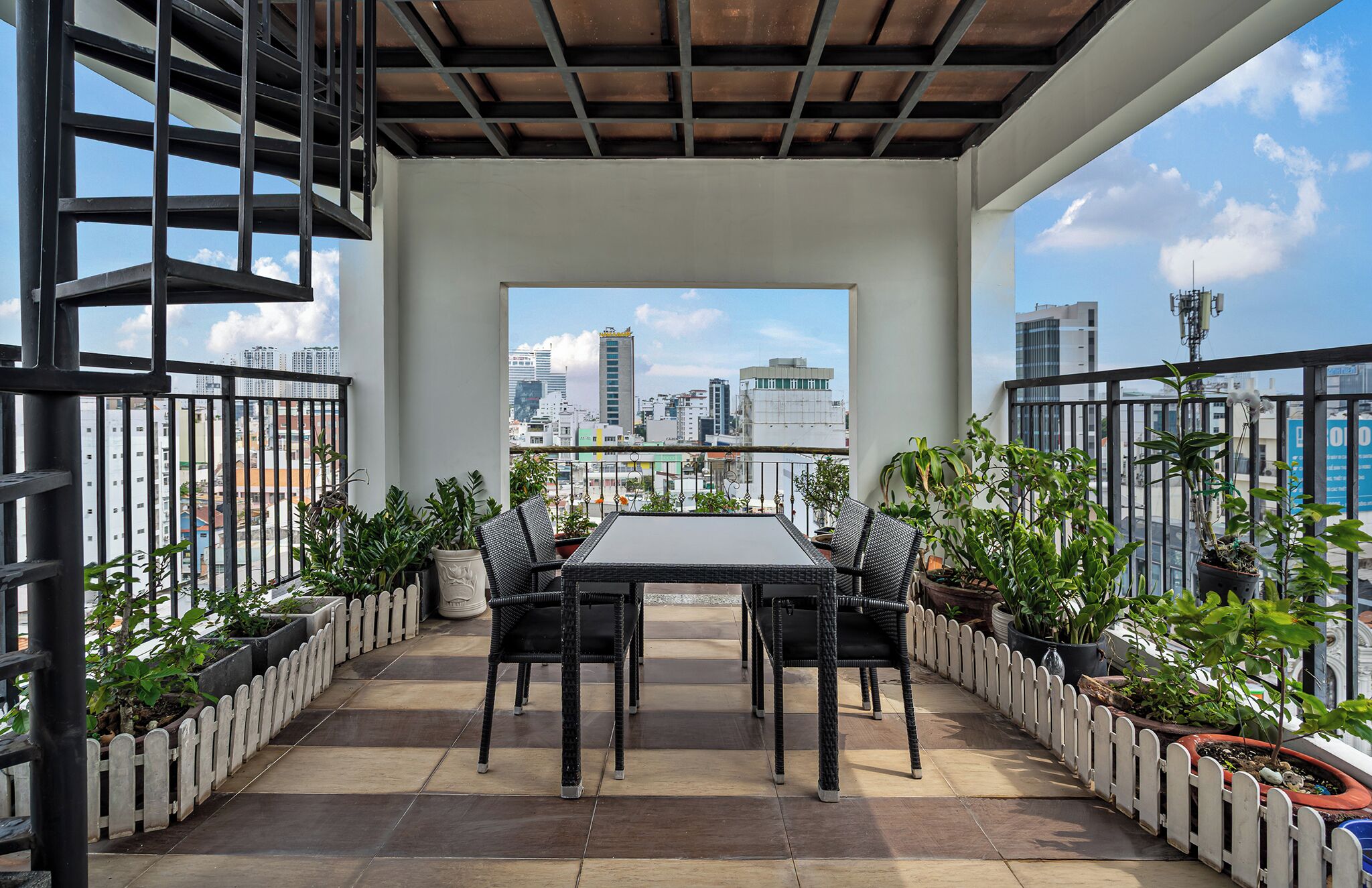 Rooftop terrace