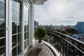Premium Apartment, 1 Bedroom, City View | Balcony view - Lumina Home Vo Van Tan (Ban Co)