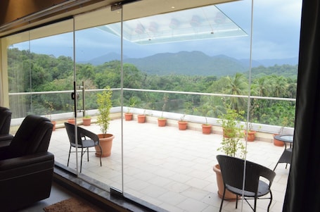 Luxury Penthouse, Balcony, Mountain View | Balcony view. THE AURUM SUBRAHMANYA