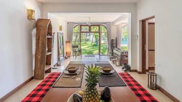 Classic Apartment | Living area | 24-inch Smart TV with digital channels