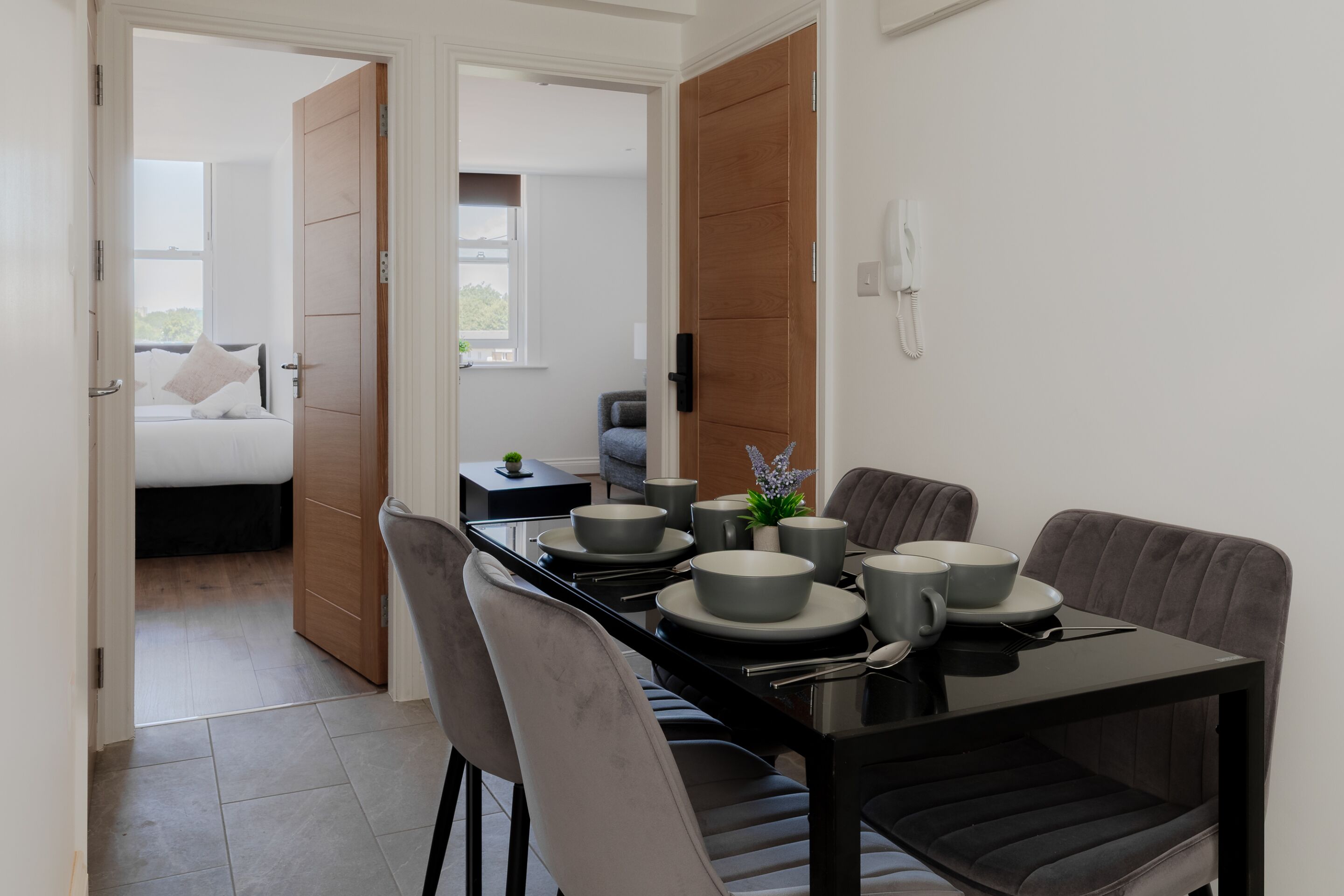 Apartamento Deluxe | Salón