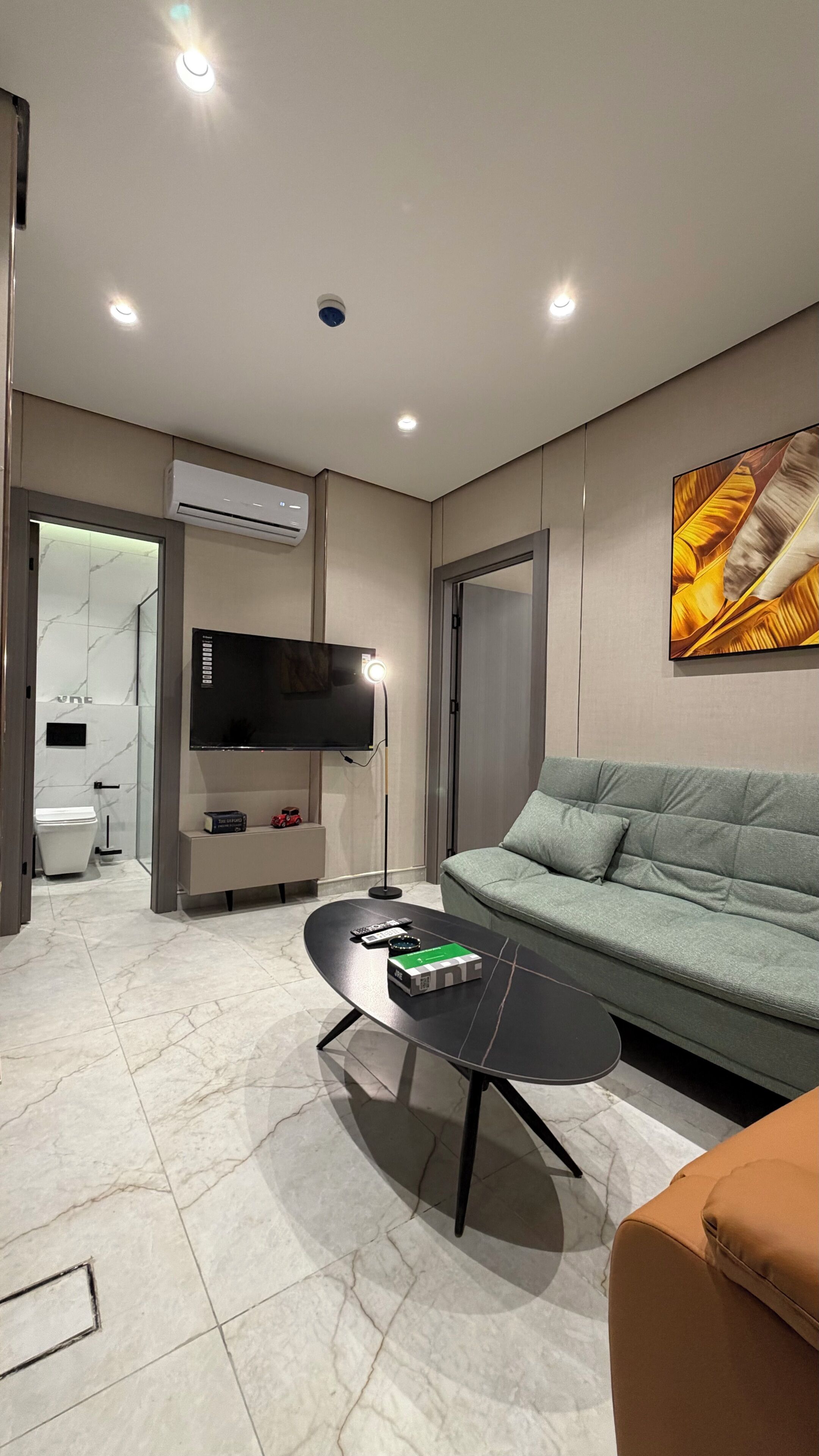 Apartamento, 1 habitación, accesible para personas con discapacidad, fumadores | Sala de estar