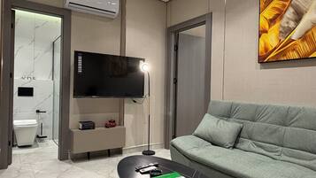 Apartamento, 1 habitación, accesible para personas con discapacidad, fumadores | Sala de estar