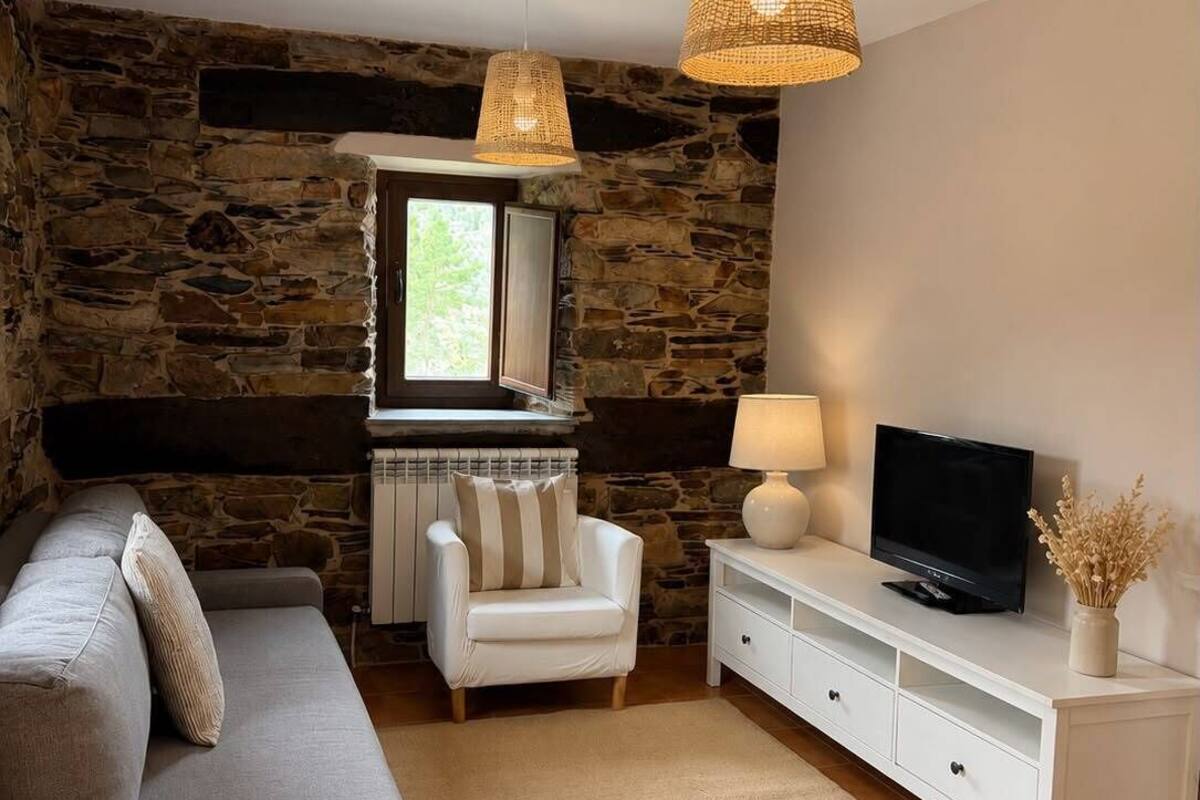 Superior Apartment, 2 Bedrooms | Living area | TV