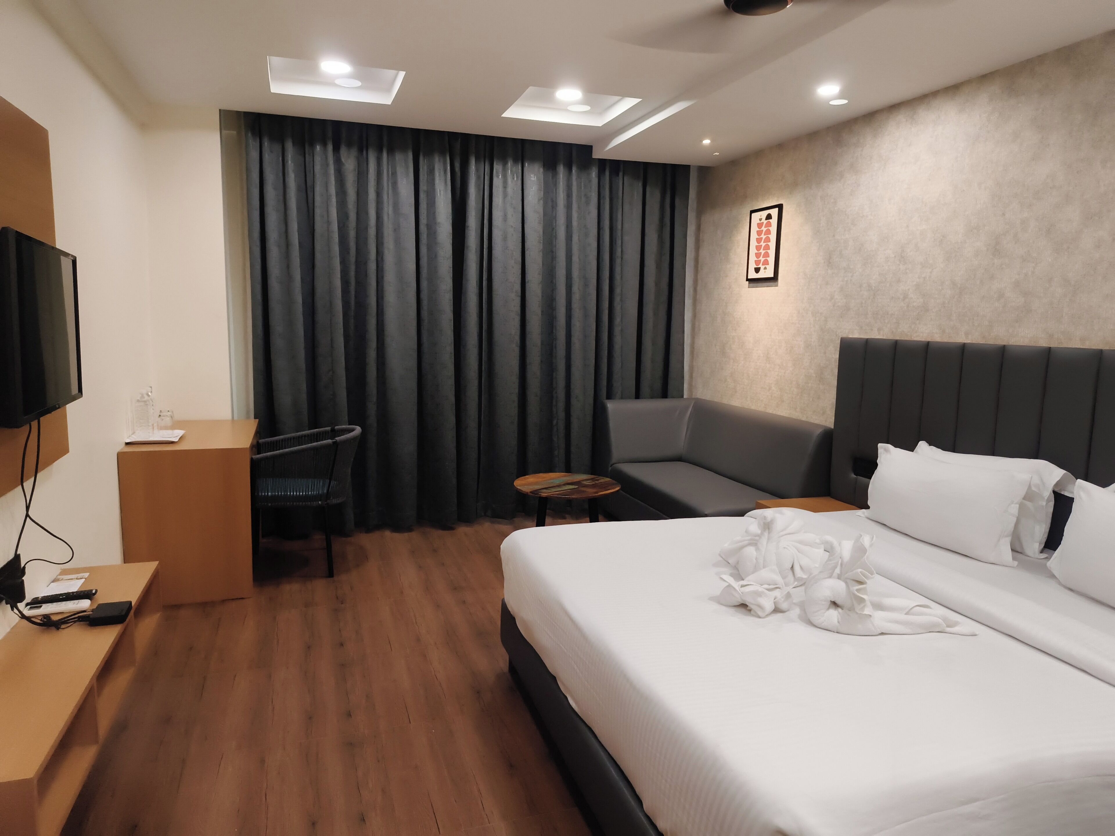华丽客房, 1 间卧室 | 客房内保险箱、隔音、熨斗/熨衣板、免费 WiFi
