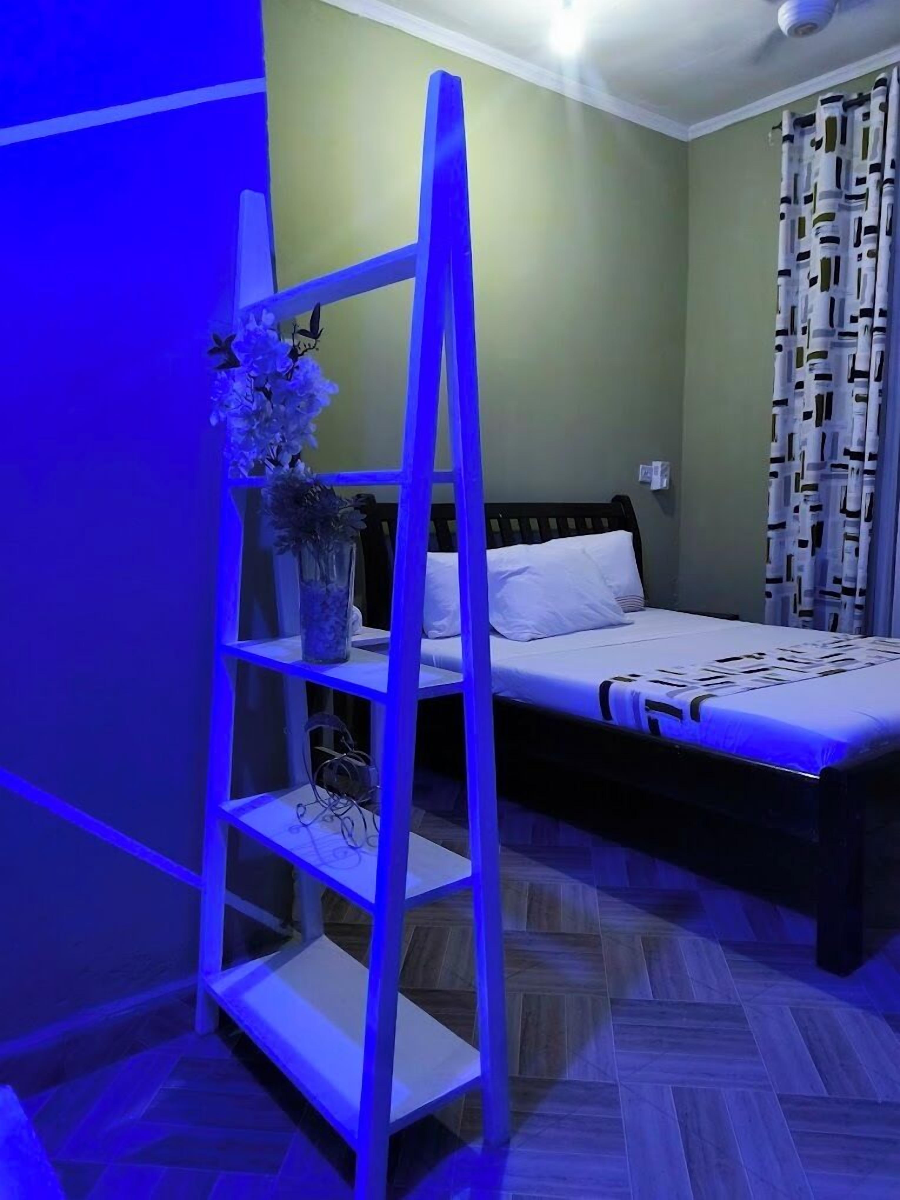 Suite estudio Deluxe, vista al jardín | Decoración personalizada, muebles diferentes y wifi gratis 