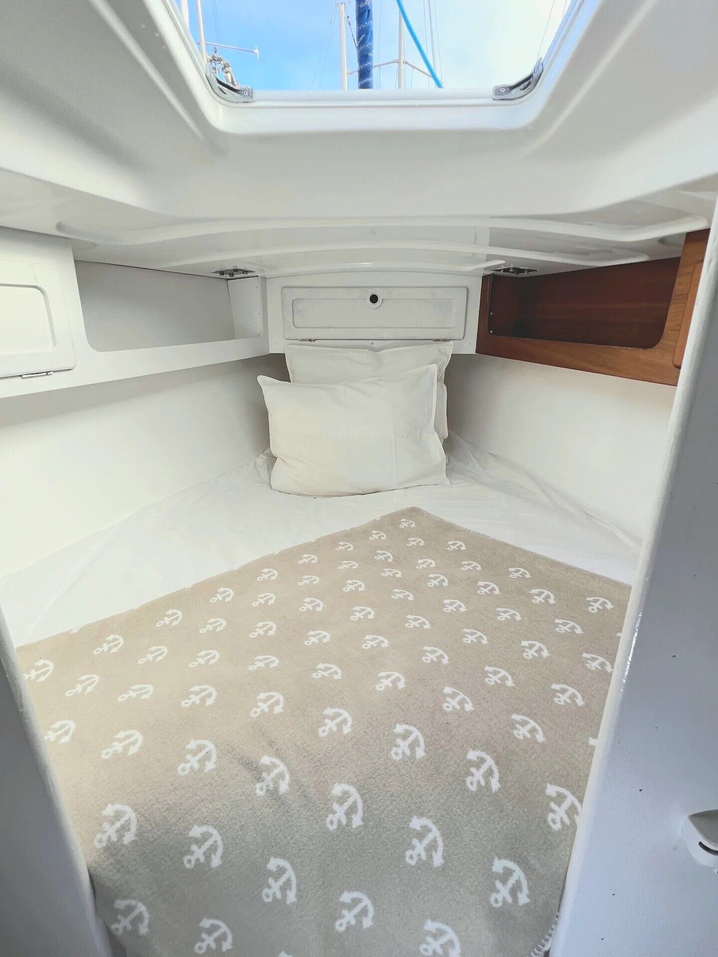 Wi-Fi de cortesia, roupa de cama