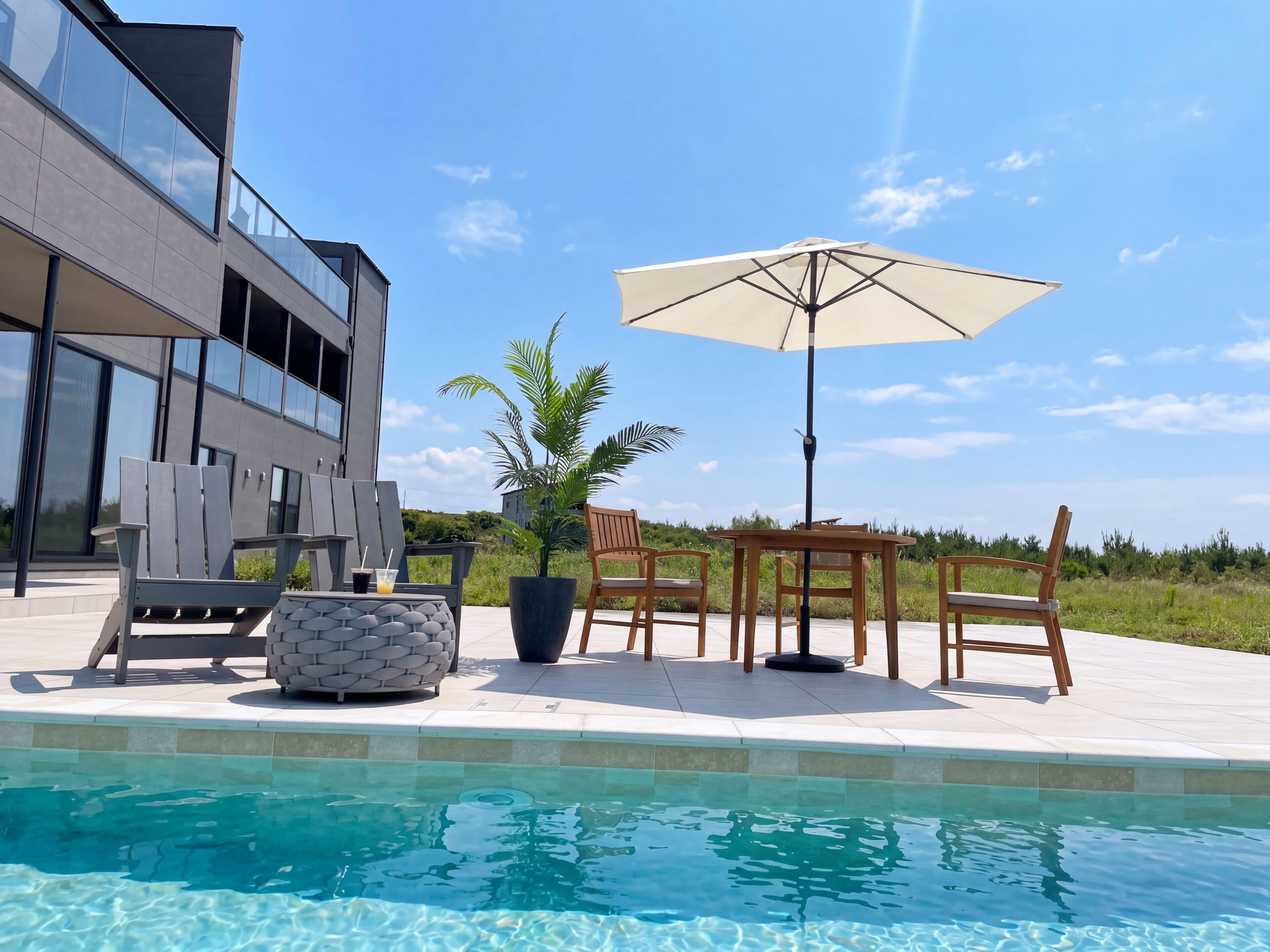 Outdoor pool