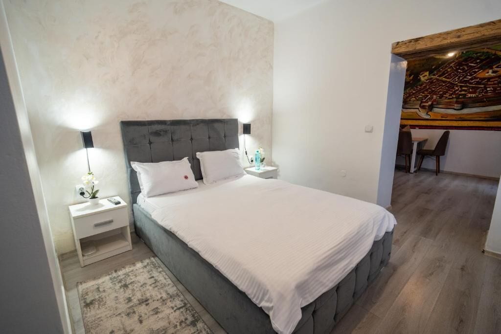 Apartment, Blick auf den Innenhof | Kostenloses WLAN