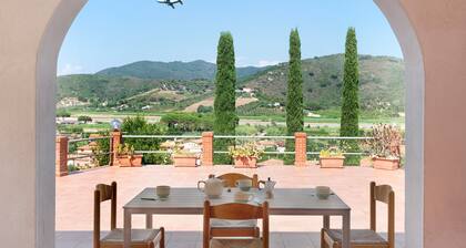 Maison de vacances 'Maya' avec vue sur la montagne, terrasse privée et jardin privé