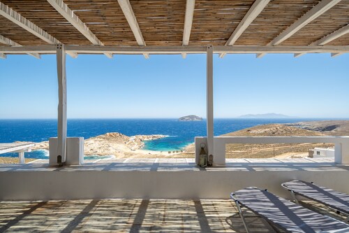 Ferienhaus 'Kristina' mit Meerblick, privater Terrasse und Klimaanlage