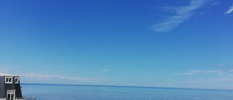 On the beach