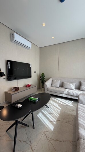 Apartamento, 1 quarto, acessível, para fumantes | Sala de estar