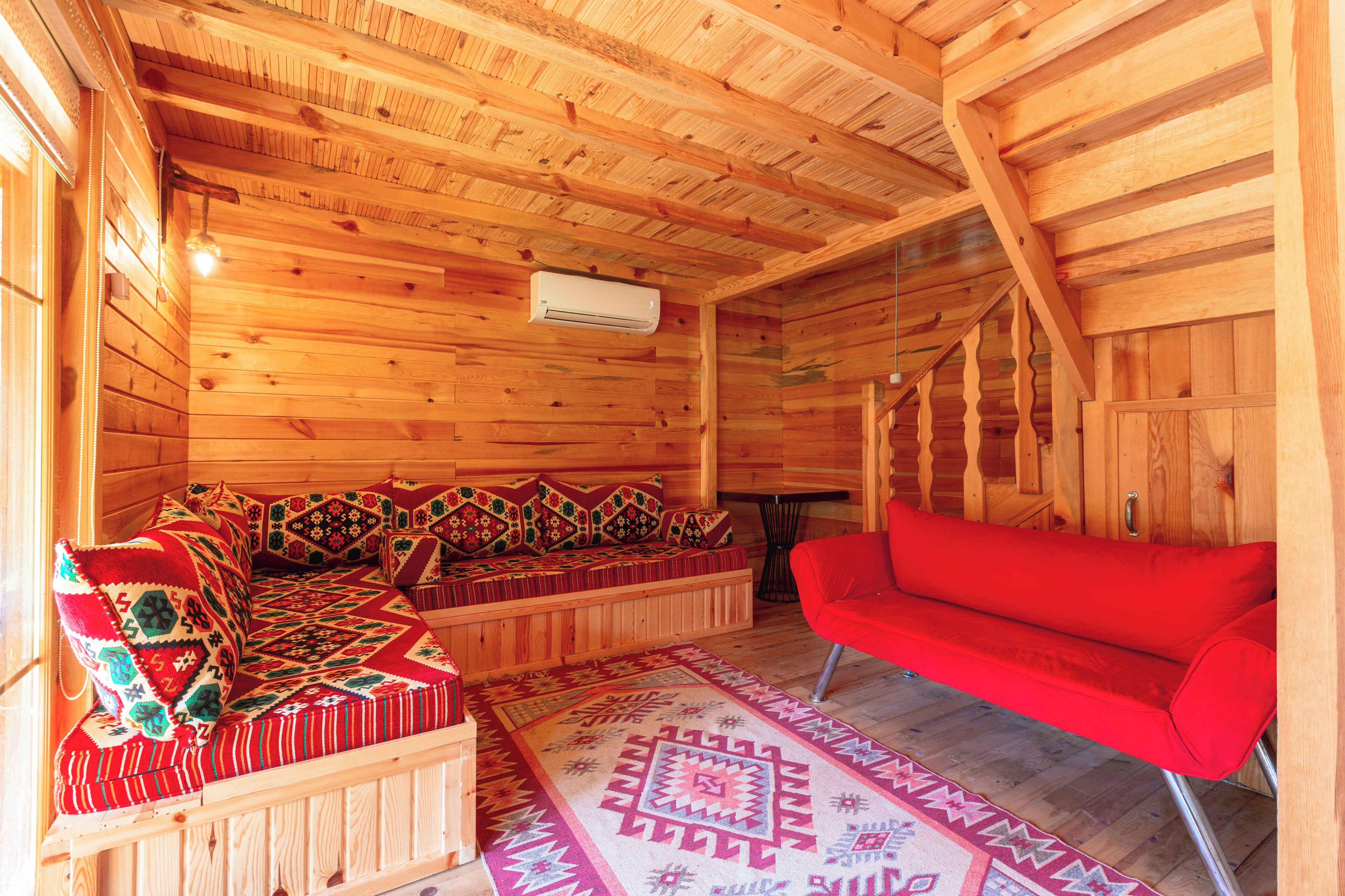 Bungalow Deluxe, balcon, vue sur le jardin | Intérieur