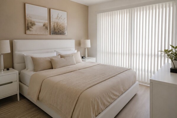 Iron/ironing board, WiFi, bed sheets