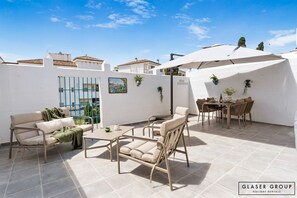 Outdoor dining - Charming 1BR in Pueblo Mijitas with Terrace by Mijas Golf (Mijas)