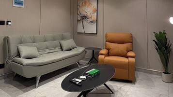 Apartment, 1 Bedroom, Accessible, Smoking | Living room