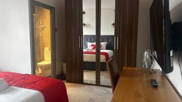 Soundproofing, iron/ironing board, free WiFi
