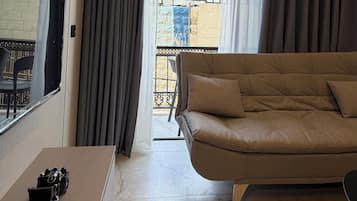 Apartamento, 1 quarto, acessível, para fumantes | Sala de estar