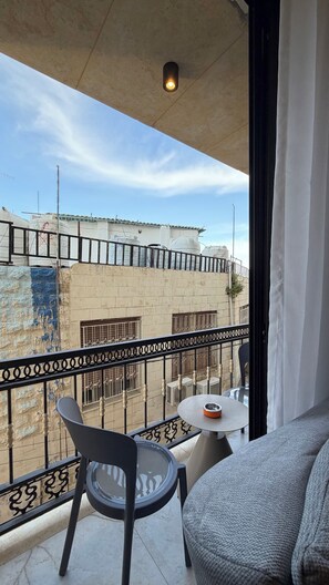 Apartment, 1 Schlafzimmer, barrierefrei, Raucher | Balkon