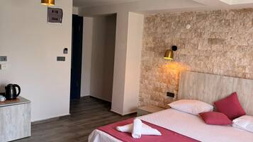 Family Quadruple Room, Pool View | Free WiFi