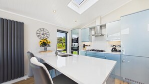 Chalet (3 Bedrooms) | Private kitchen | Microwave, oven, stovetop, dishwasher
