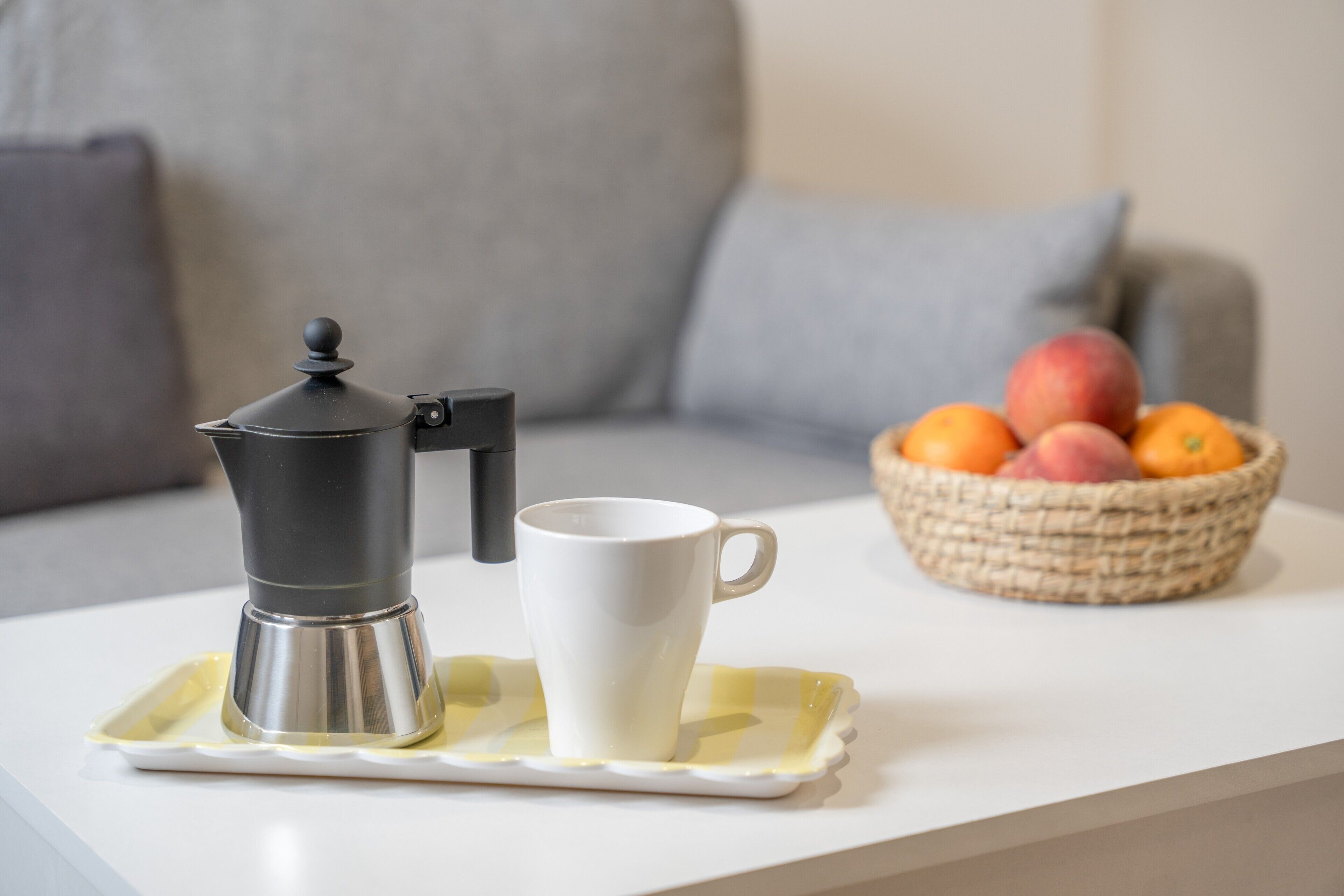 Kaffe og/eller kaffemaskine