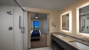 Hair dryer, towels, soap, toilet paper - Ocean View 2 Bedroom/2 Bath @ Marriott's Barony Beach Club Full Resort Access (Hilton Head Island)