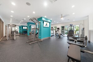 Fitnessbereich