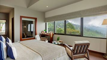 Valley View Room with Balcony | In-room safe, iron/ironing board, free WiFi, bed sheets