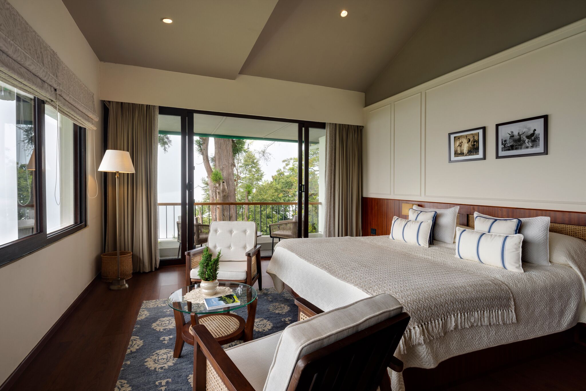 Valley View Room with Balcony | In-room safe, iron/ironing board, free WiFi, bed sheets