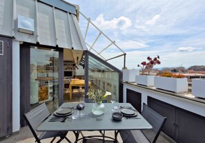 Outdoor dining - Attico Torlonia - Terrazzo in centro città (Roma)