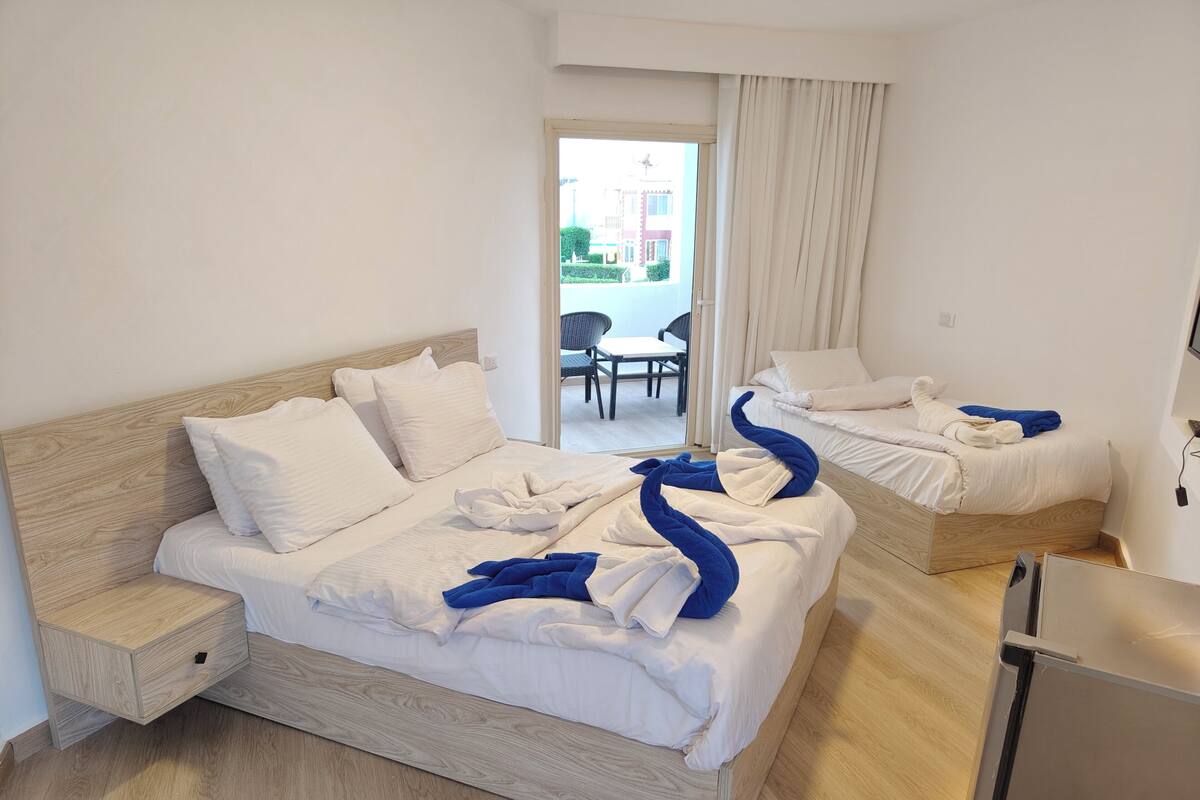 Standard Double or Twin Room, Air conditioning, Ground Floor | Free WiFi