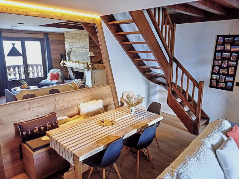 Duplex Entièrement Rénové Avec Vue Exceptionnelle Sur Le Mont Blanc - Cordon