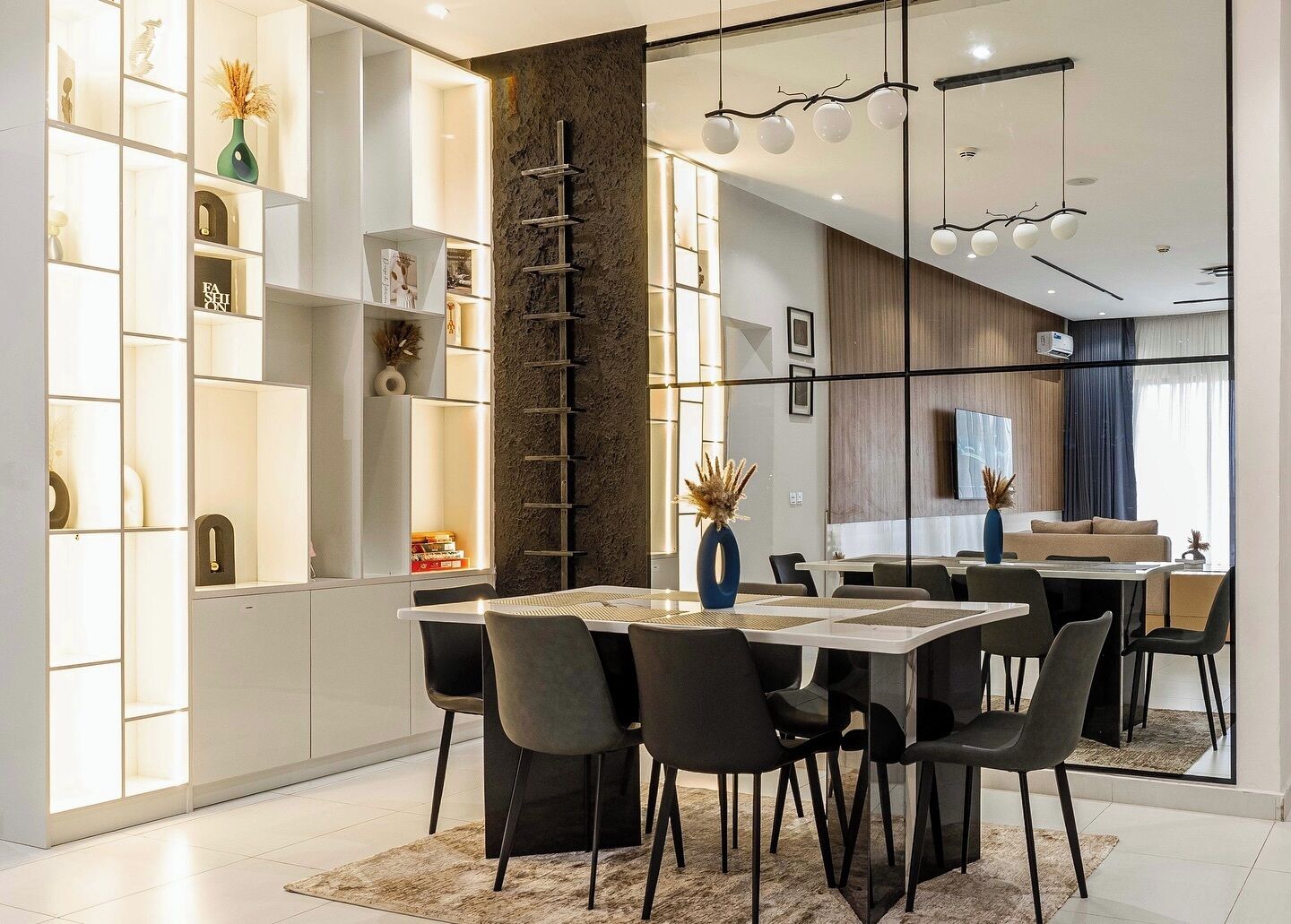 Family Apartment, Balcony, City View | Dining