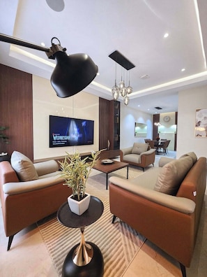 Family Apartment, Balcony, City View | Interior - Eko Altantic Apartment (Lagos)