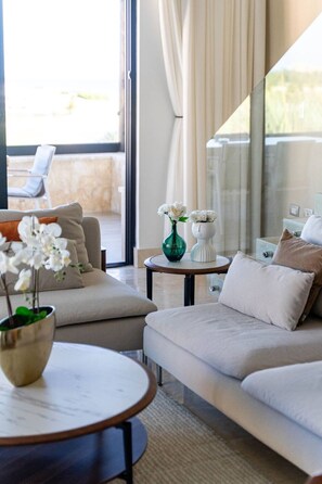 Living area - Pent-House Golden Bear Lodge, Cap Cana (Punta Cana)
