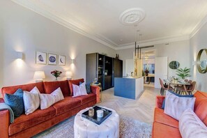 TV, fireplace, offices - Air Con - Luxury Apartment - Hyde Park (Greater London)