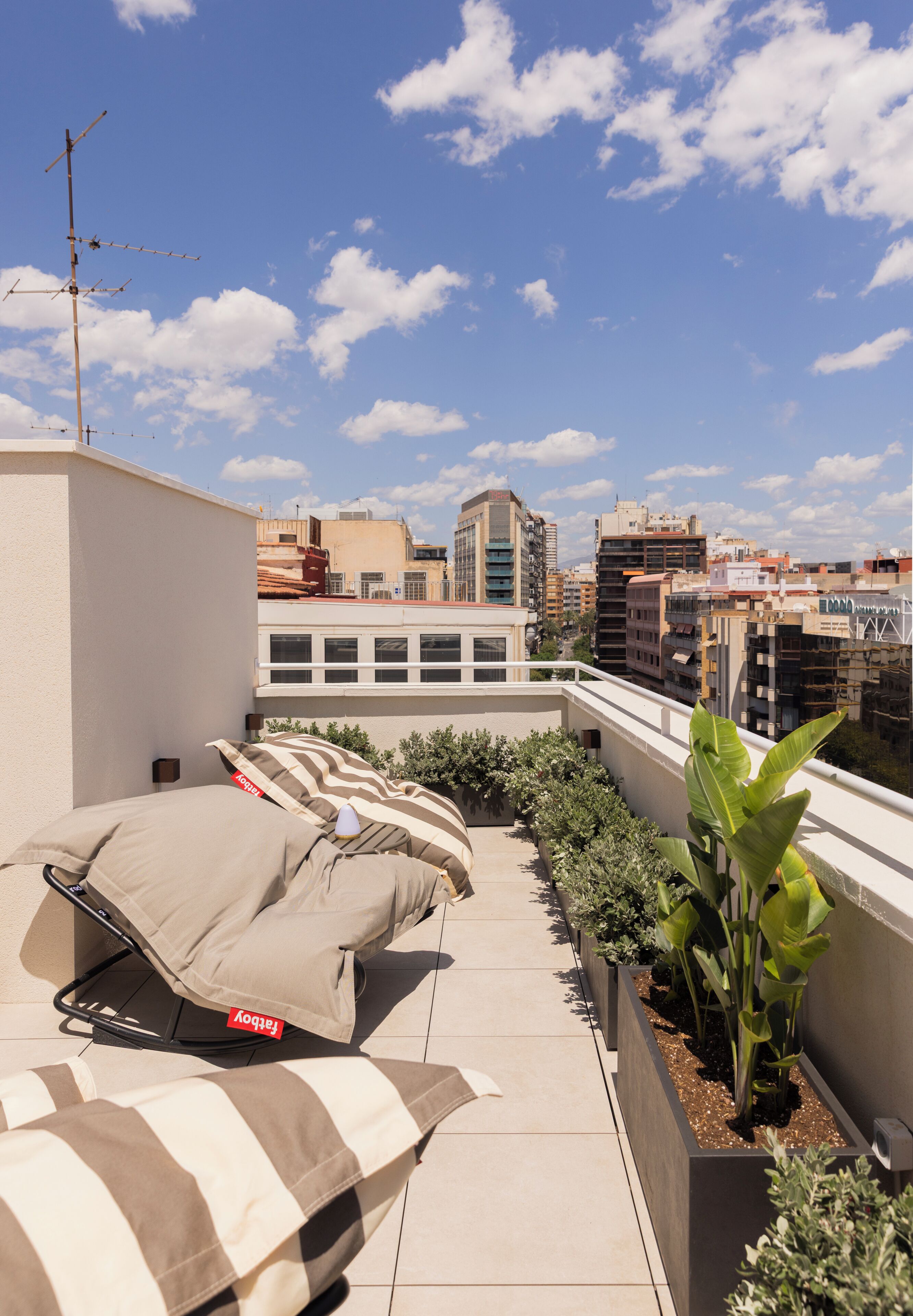 Rooftop terrace