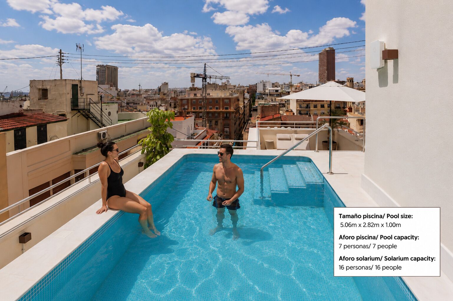 Seasonal outdoor pool