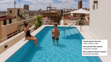 Seasonal outdoor pool