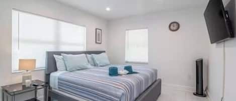 1 bedroom, WiFi, bed sheets